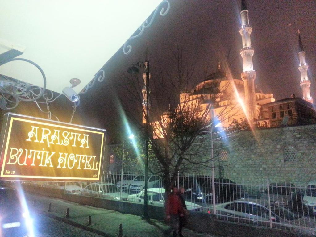 Arasta Hotel Istanbul Exterior foto